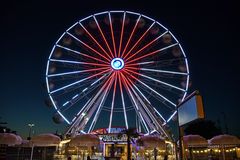 Riesenrad auf der Warnemünder Mittelmole