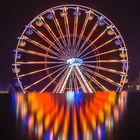 Riesenrad auf einem Markt in Hofheim/Taunus.