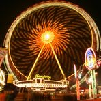 Riesenrad auf Winterdom