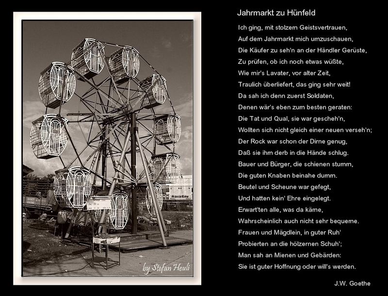 Riesenrad aus vergangenen Zeiten