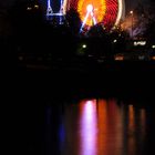 Riesenrad bei Nacht