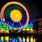 Riesenrad bei Nacht