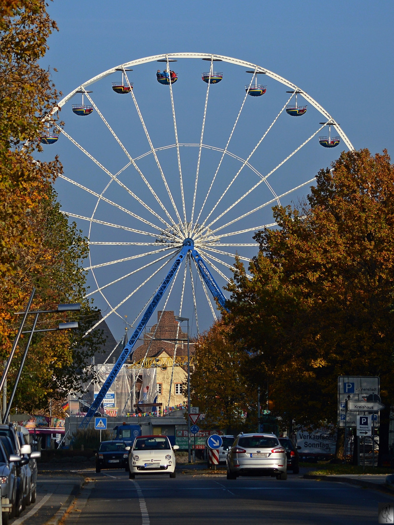 Riesenrad Bergheim Hubertusmarkt