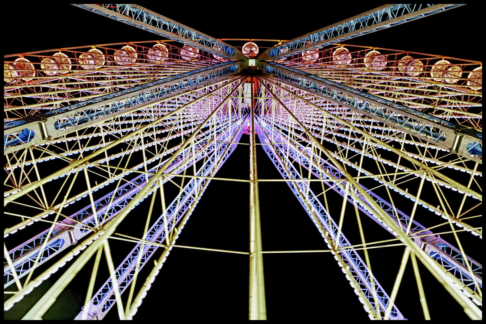 Riesenrad by night