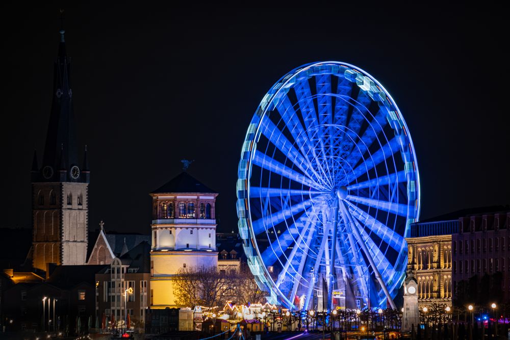 Riesenrad by night