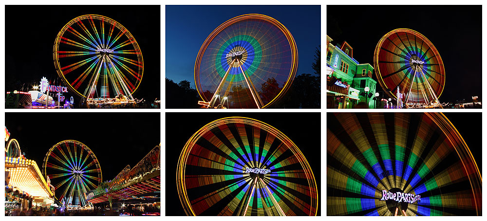 Riesenrad-Collage