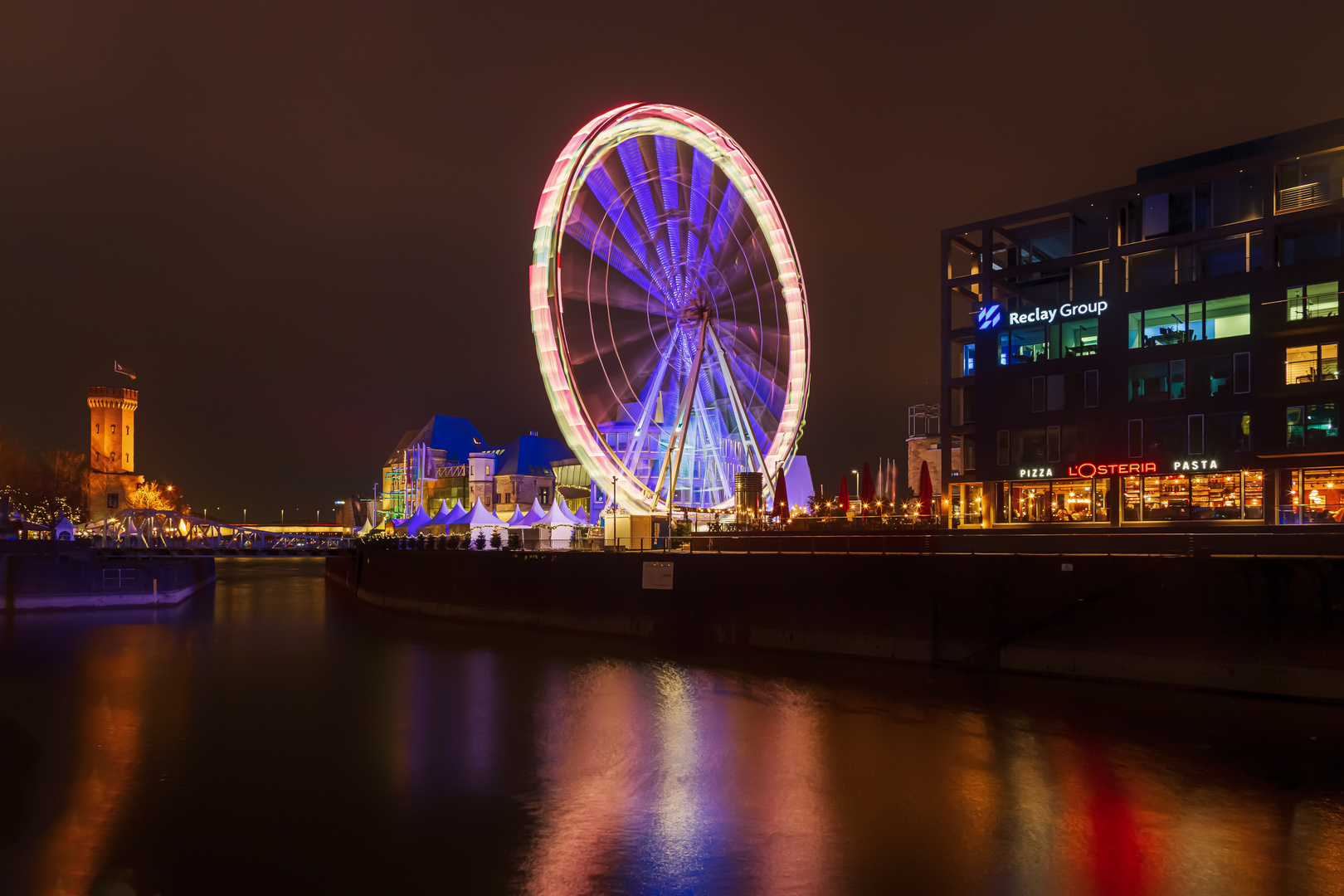 Riesenrad dreht