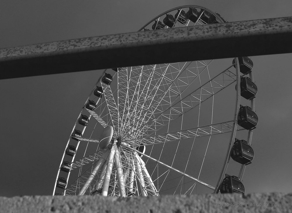 Riesenrad Düsseldorf Marktplatz