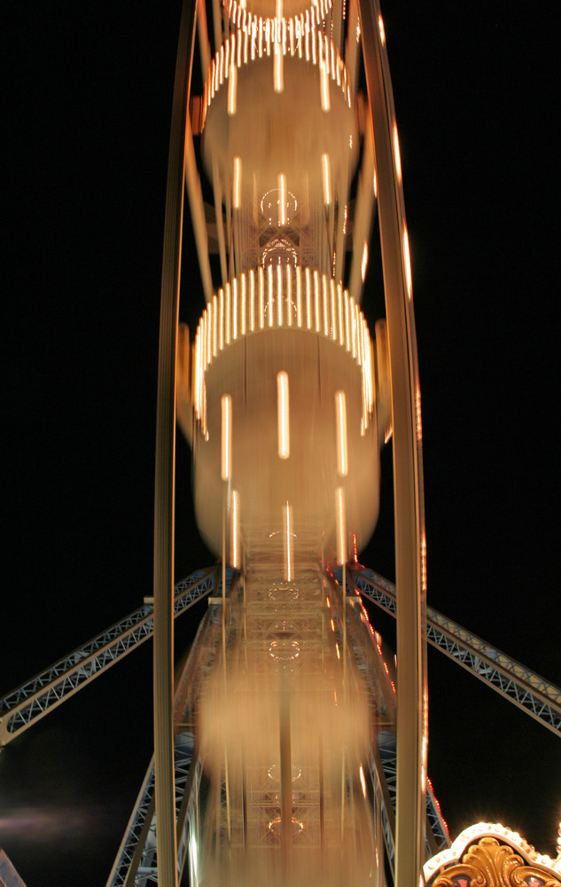 Riesenrad-Fahren