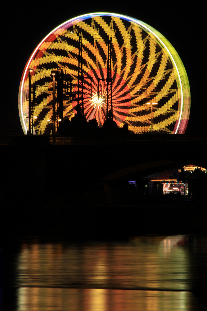 Riesenrad-Farbspiele I