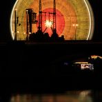 Riesenrad-Farbspiele VI