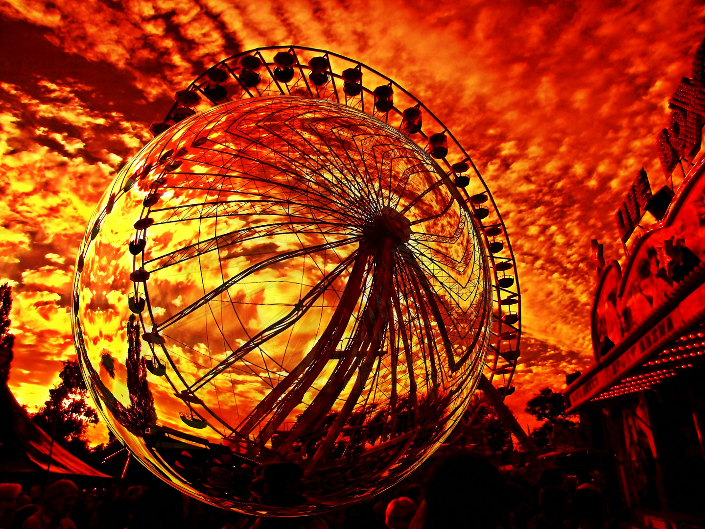 Riesenrad  -  Ferris wheel