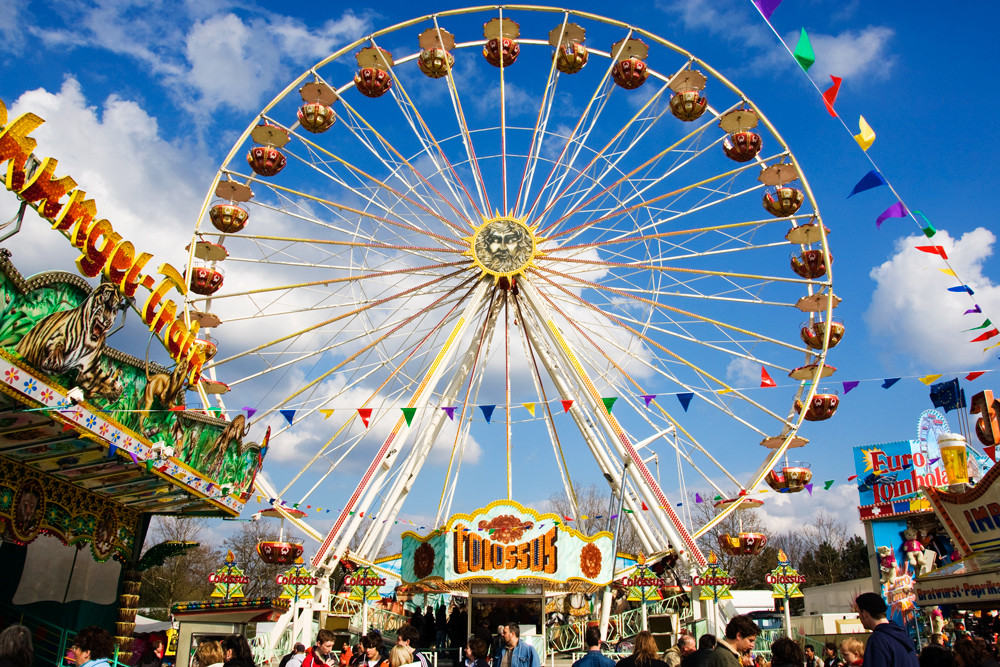 Riesenrad Frühjahrsmesse Darmstadt