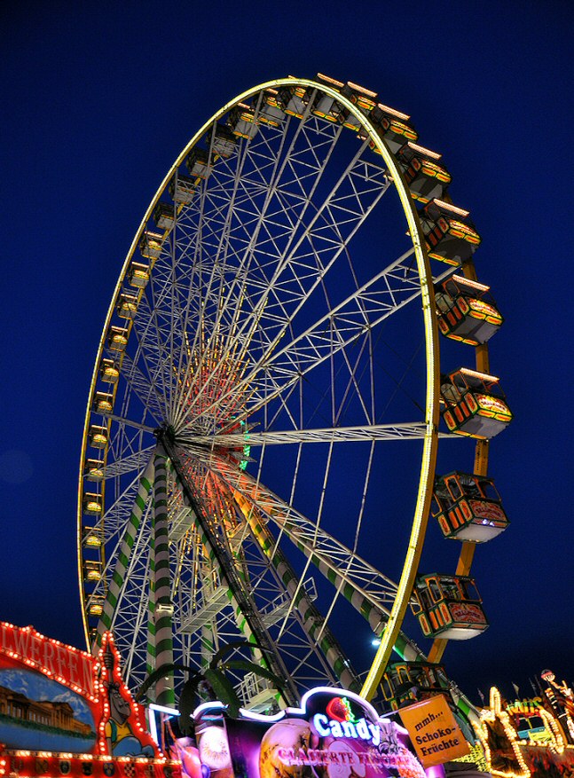 Riesenrad°°° Frühlingsfest Stuttg. 09