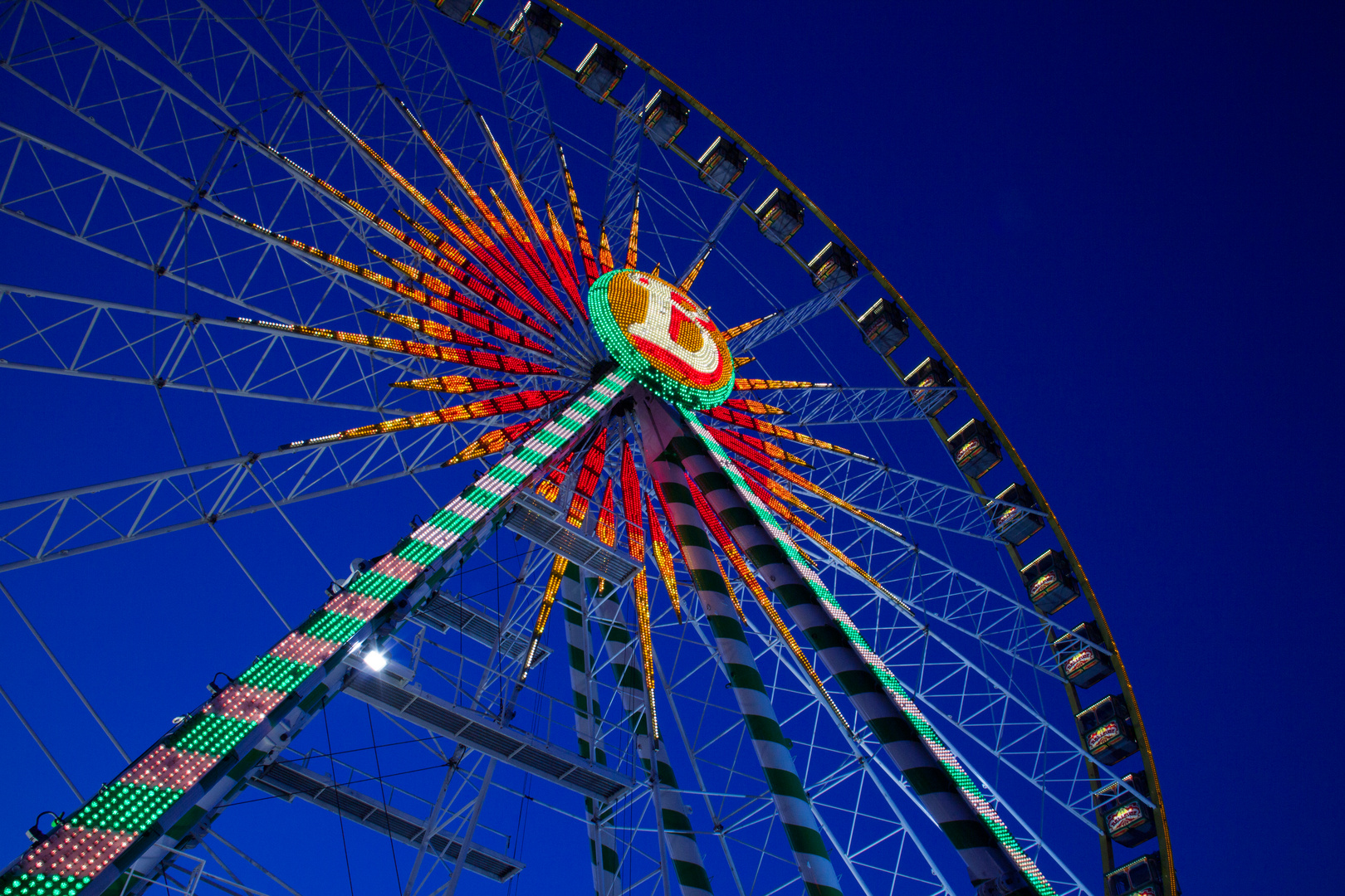 Riesenrad Frühlungsfest Cannstatter Wasen, Stuttgart