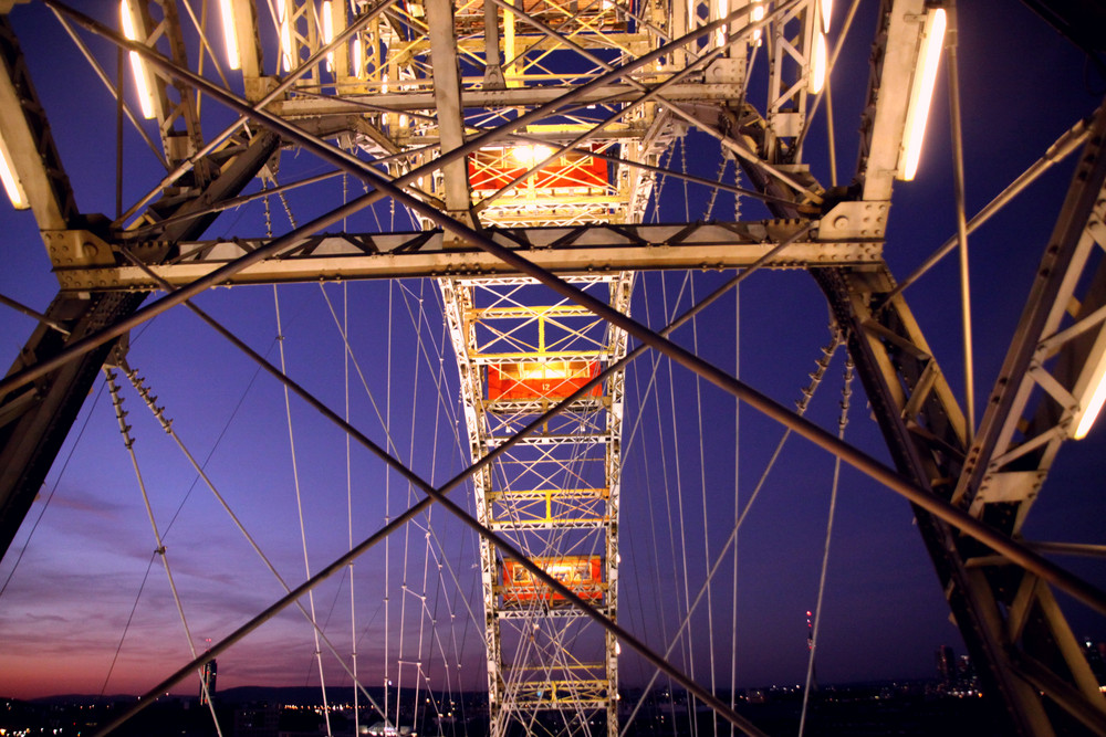 Riesenrad - Holly Martins trifft hier Harry Lime