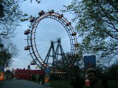 Riesenrad im Prater am Abend