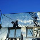 Riesenrad im Spiegel