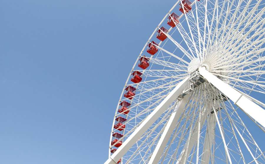 Riesenrad in Chicago