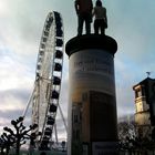 Riesenrad in der Düsseldorfer Altstadt