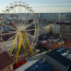 Riesenrad in der Stadt