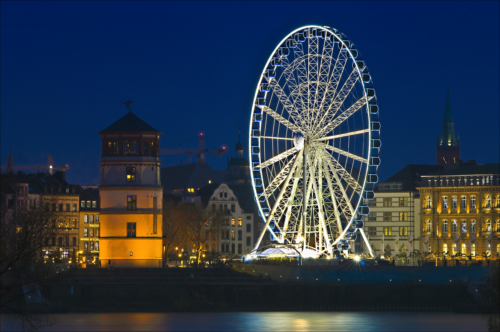 Riesenrad in Düsseldorf