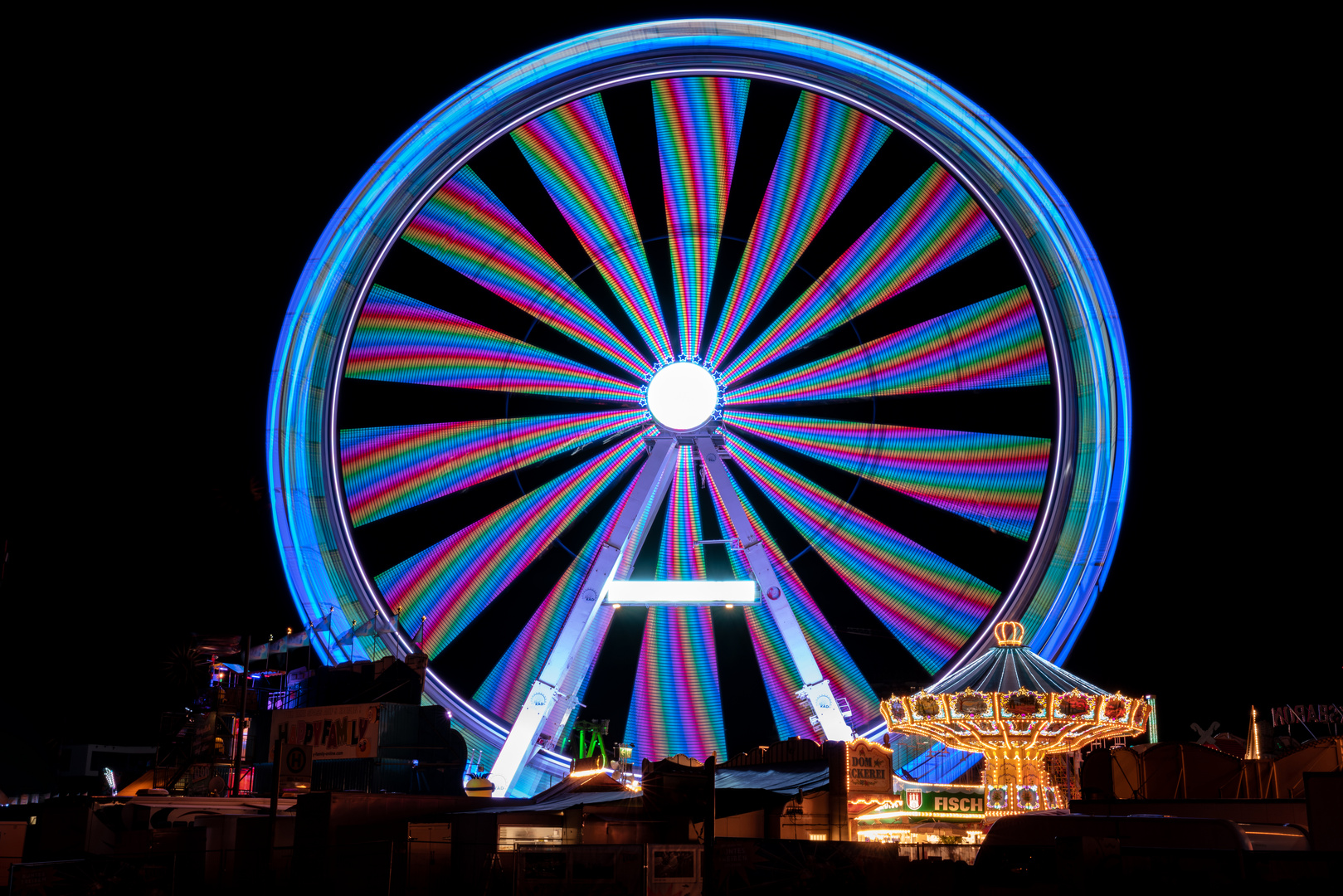 Riesenrad in Hamburg