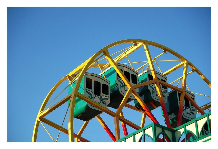 Riesenrad in klein