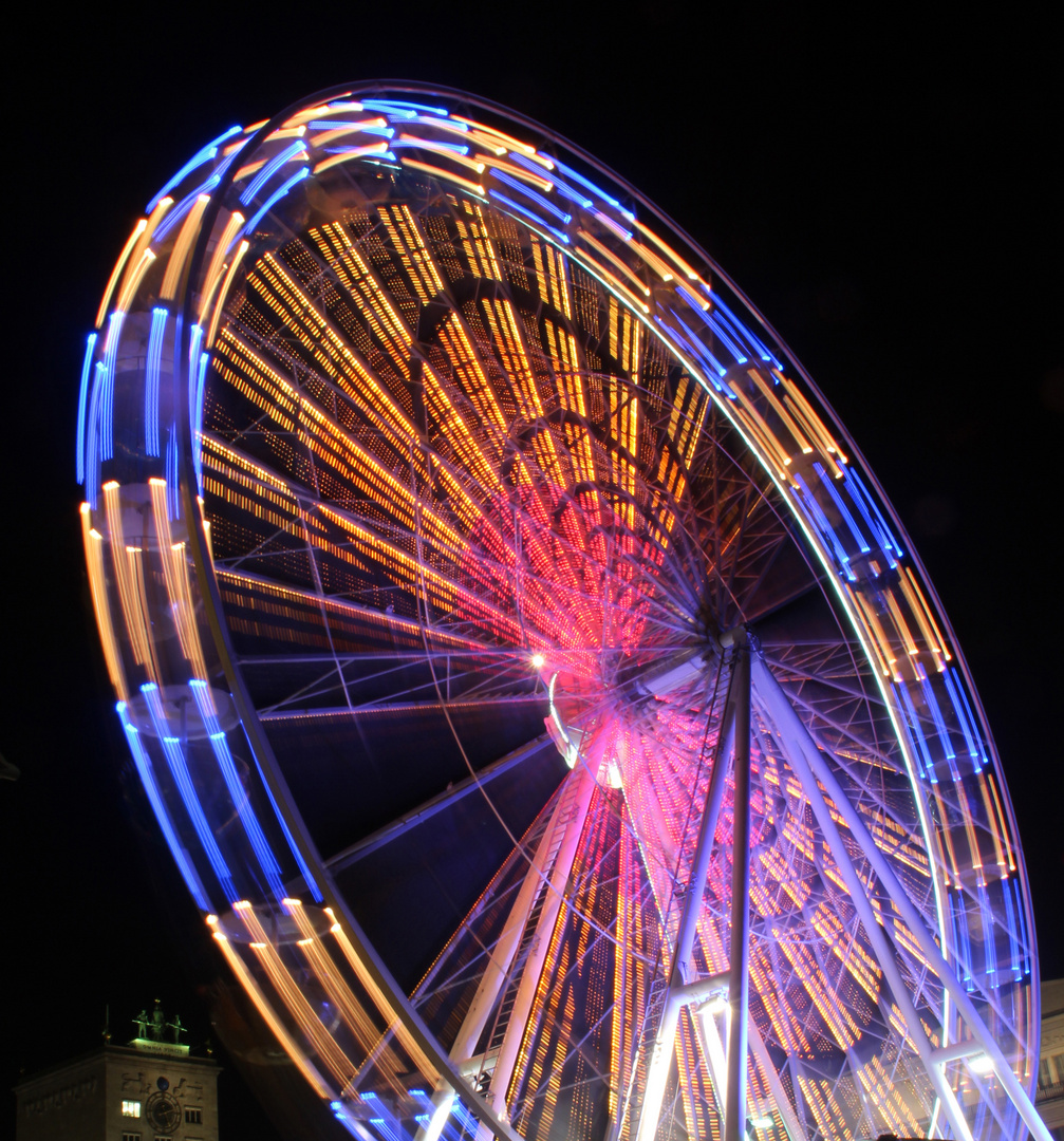 Riesenrad in Leipzig