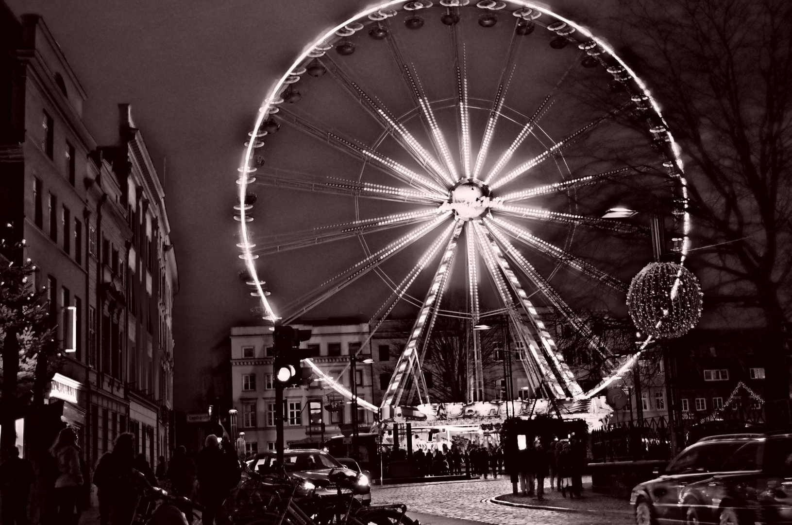 Riesenrad in Lübeck