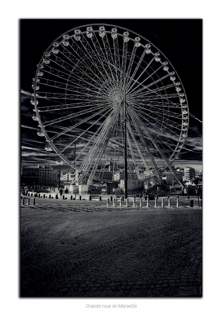 Riesenrad in Marseille