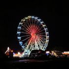 Riesenrad in Stadthagen bei Nacht