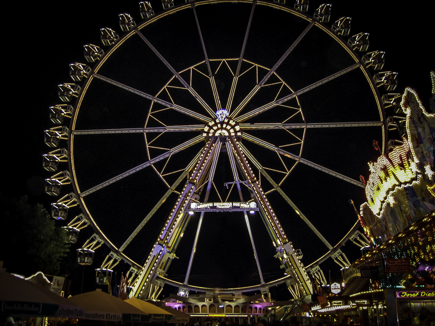 Riesenrad in Stuttgart