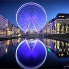 Riesenrad in voller Schönheit .... in der Landeshauptstadt von NRW