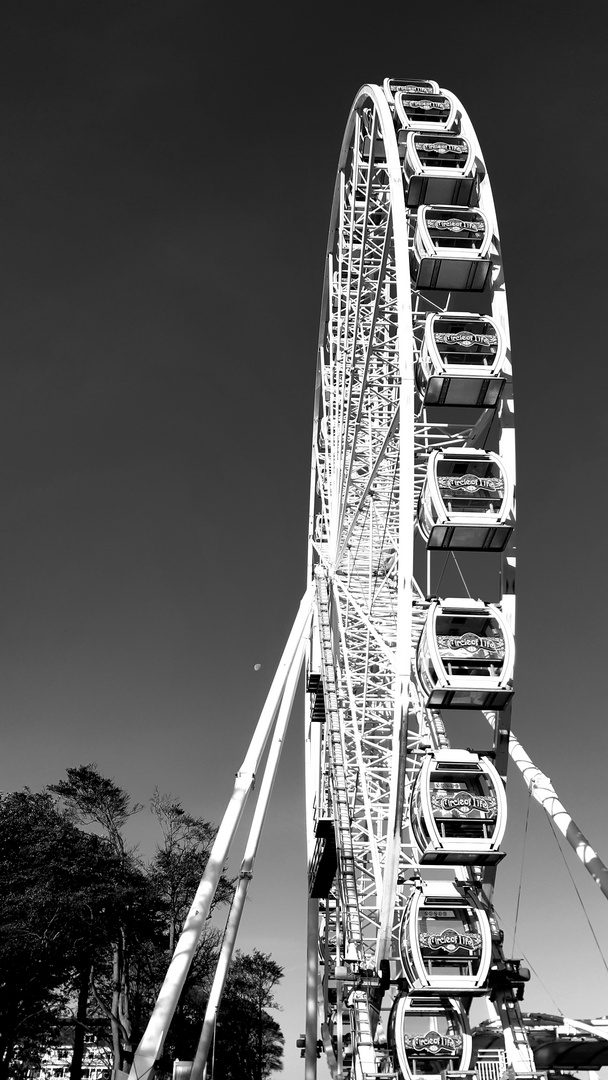 Riesenrad Kühlungsborn 25. Okt. 2021