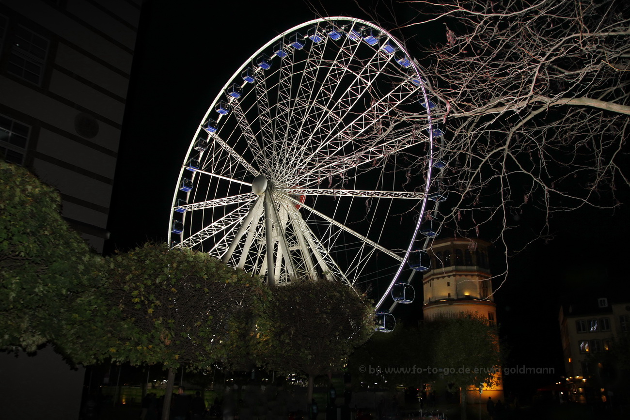 Riesenrad Marktplatz Düsseldorf