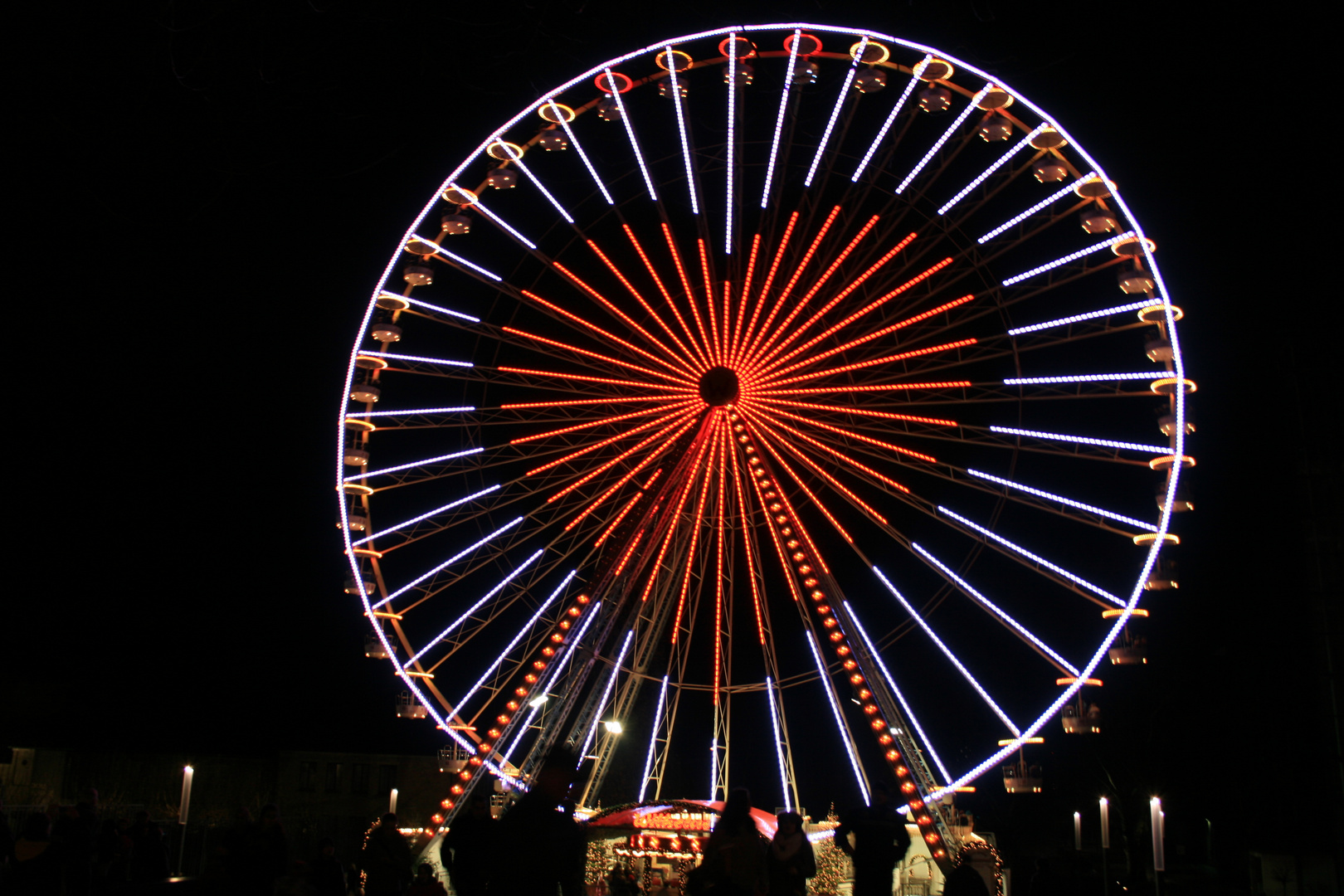 Riesenrad mit Herz