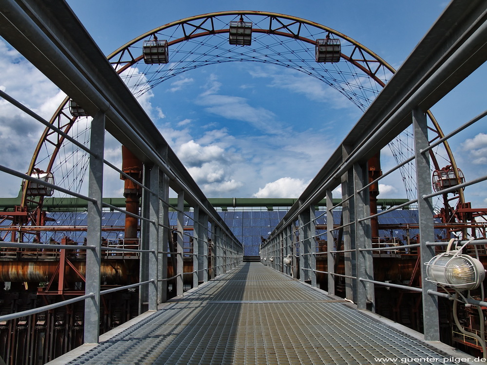 Riesenrad mit Kokerei