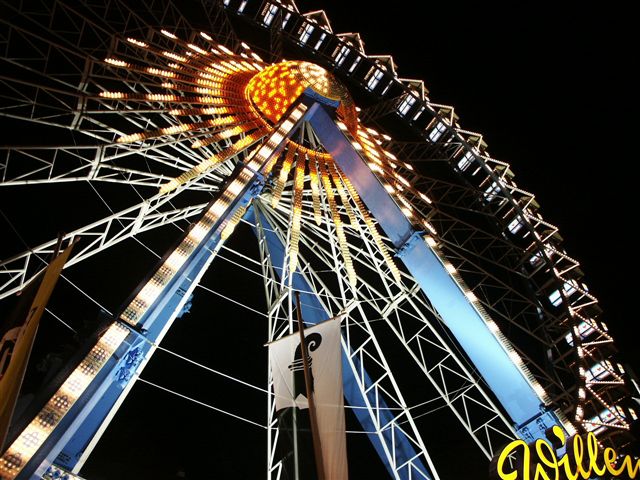 Riesenrad, Münsterplatz in Basel