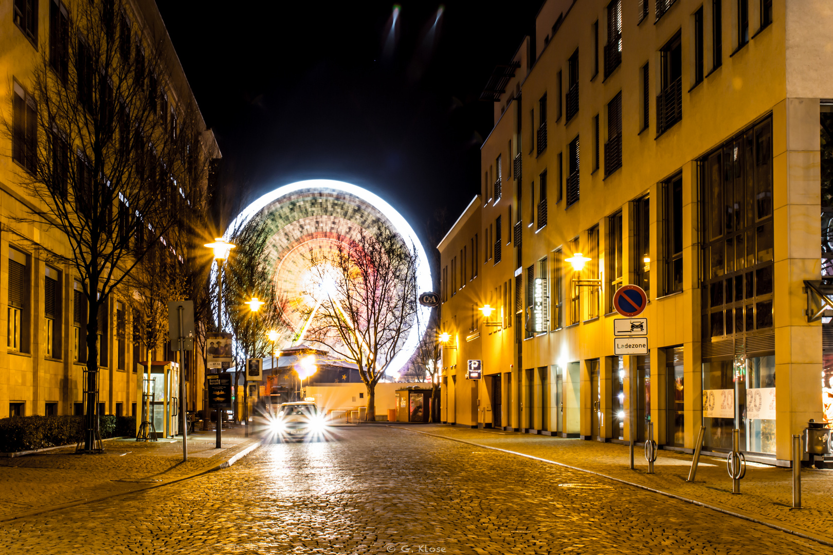 Riesenrad @night