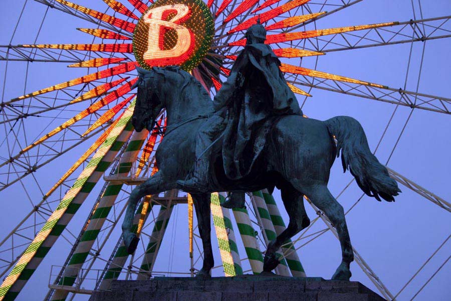 Riesenrad - Reiter