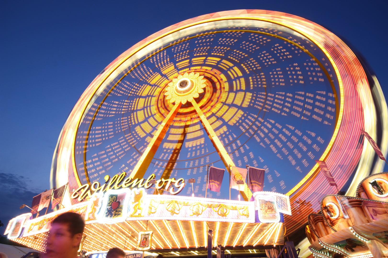 Riesenrad Rosenheimer Wies`n 2014