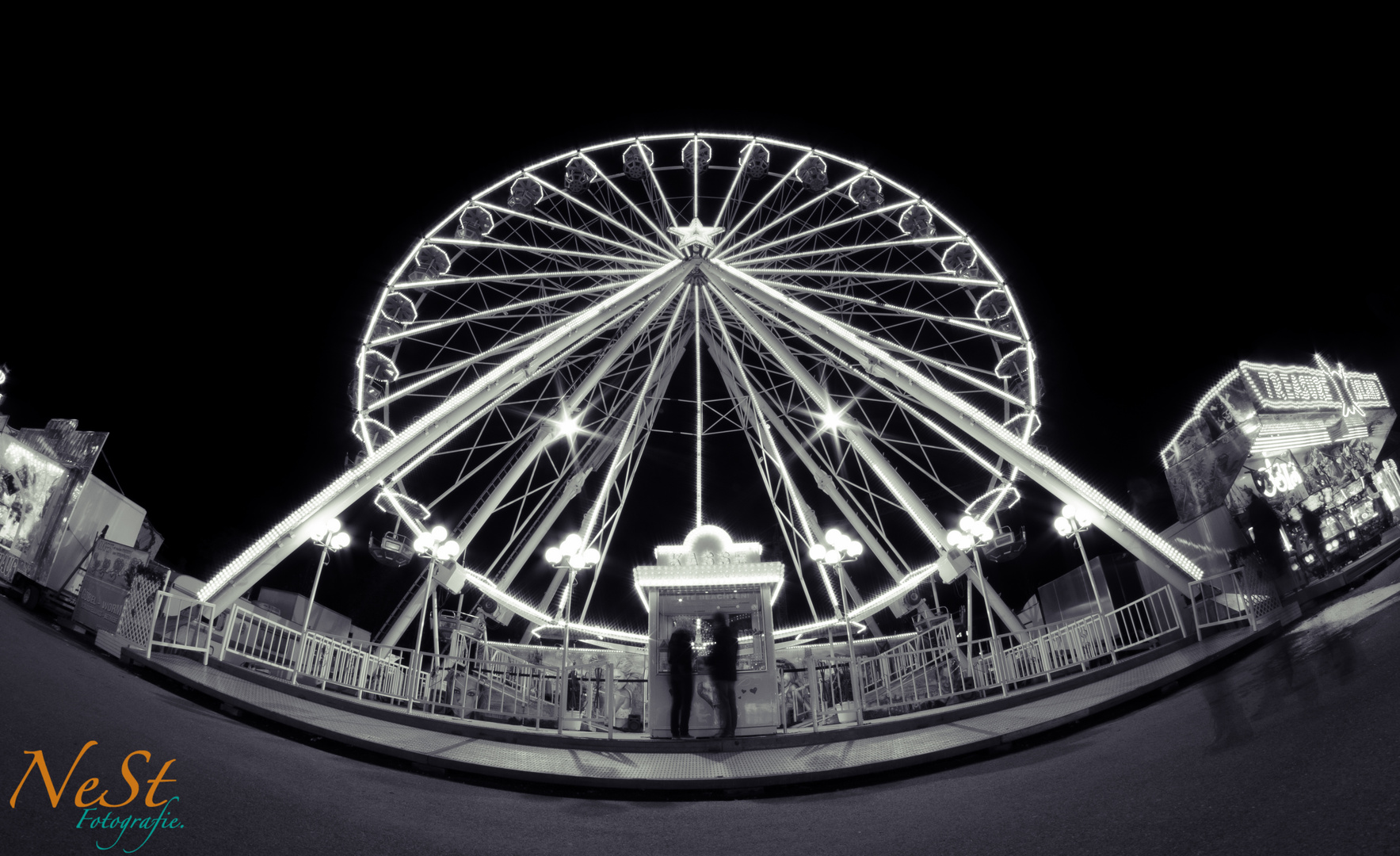 Riesenrad - schlicht ist schön