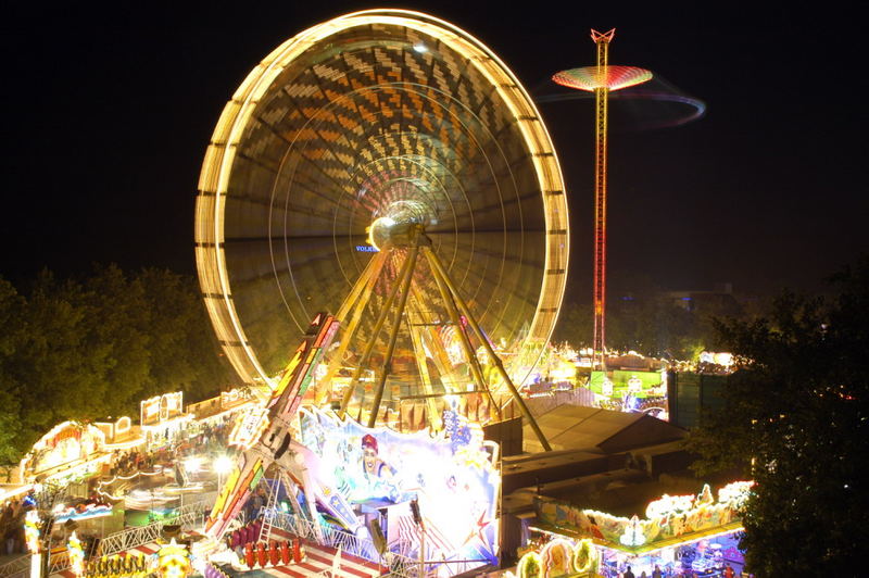 Riesenrad und Starflyer....