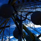 Riesenrad von unten