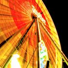 Riesenrad von unten