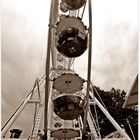 Riesenrad, von unten gesehen