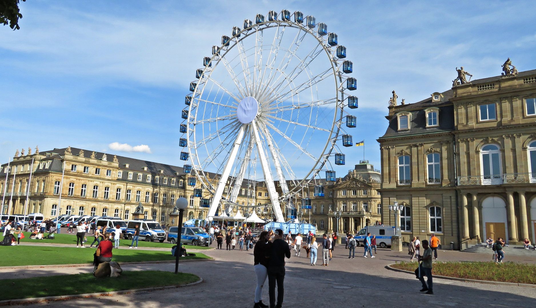 Riesenrad vor