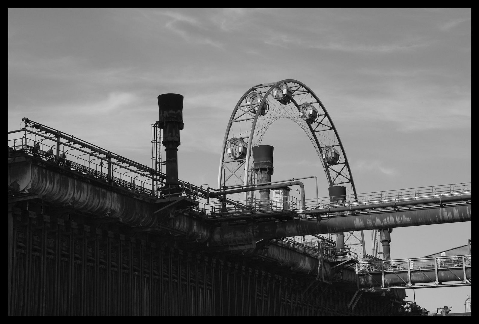 Riesenrad vs Industrie