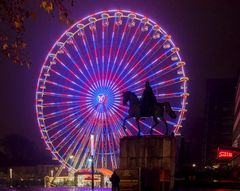 Riesenrad, Weihnachtsmarkt Essen 